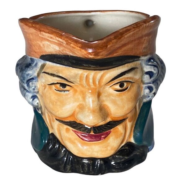 Vintage Toby Small Character Head Mug Made in Occupied Japan 1950s - Picture 1 of 15